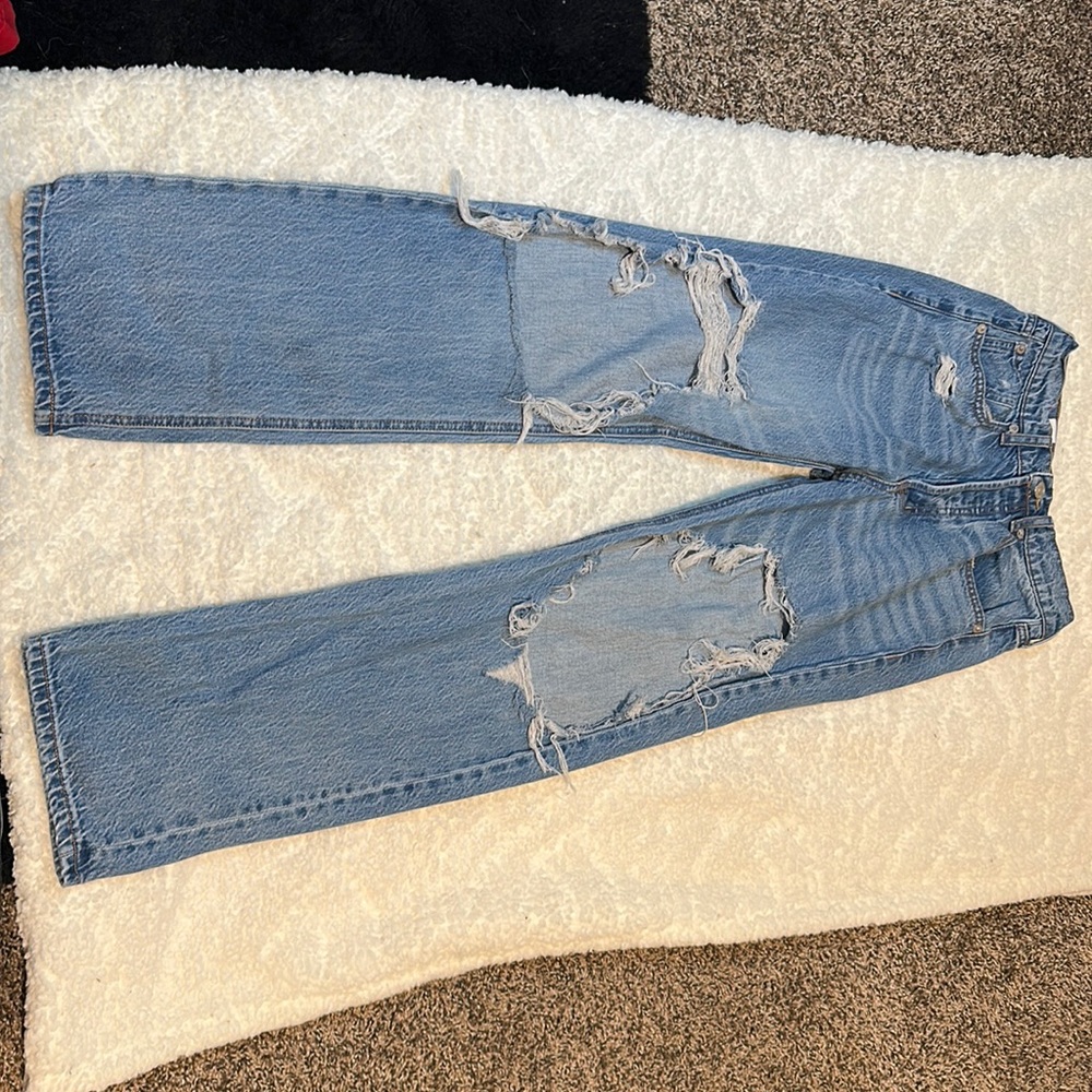 Aeropostale jeans, wide leg.
